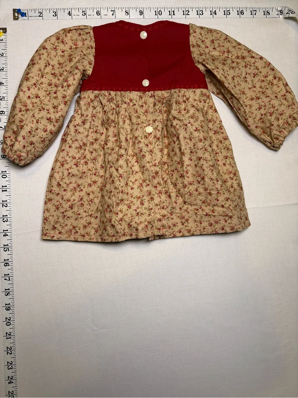 Handmade Floral Prairie Dress Estimated 18–24 Months / 2T